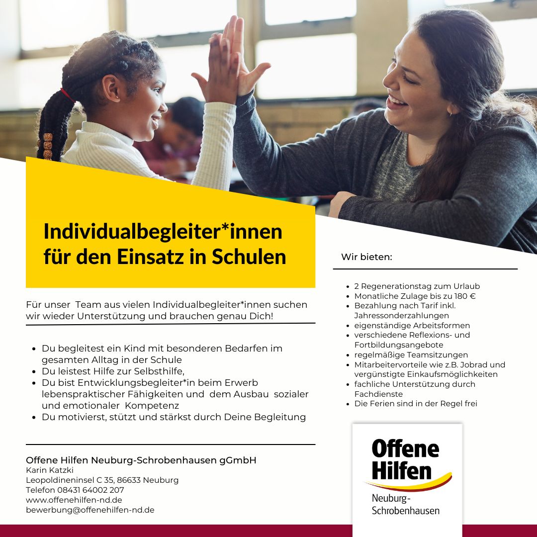 Individualbegleiter Schule III