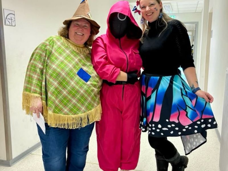 Dekoratives Bild eines Instagram Posts der Offenen Hilfen