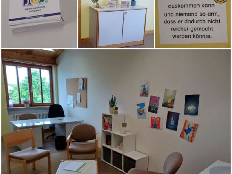 Dekoratives Bild eines Instagram Posts der Offenen Hilfen