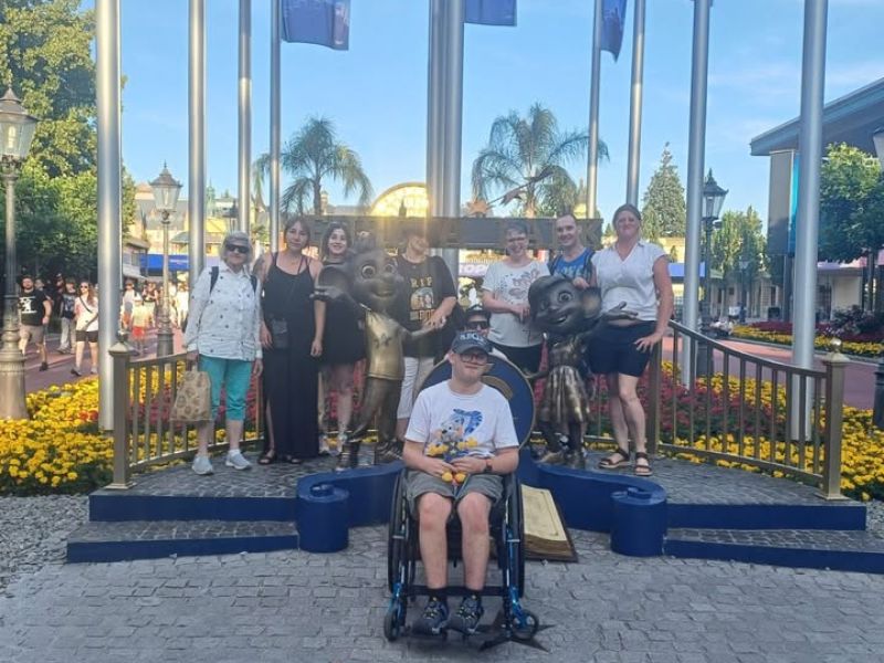 Dekoratives Bild eines Instagram Posts der Offenen Hilfen