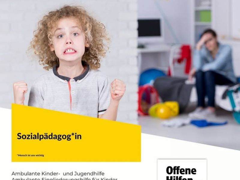 Dekoratives Bild eines Instagram Posts der Offenen Hilfen