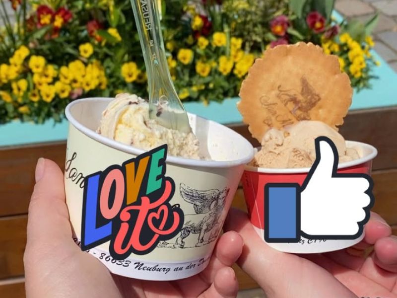 Dekoratives Bild eines Instagram Posts der Offenen Hilfen