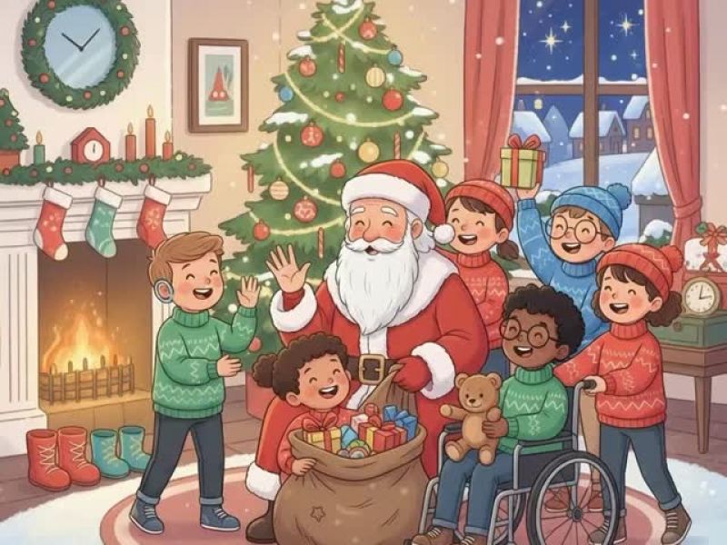 Dekoratives Bild eines Instagram Posts der Offenen Hilfen