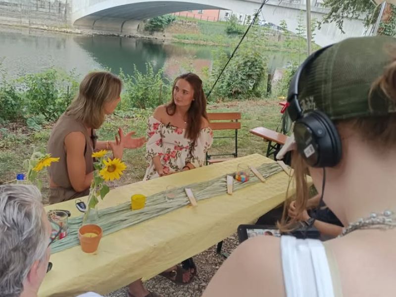 Dekoratives Bild eines Instagram Posts der Offenen Hilfen
